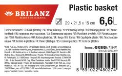 BRILANZ Košík 29x21,5x15cm PH ANTR