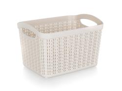 BRILANZ Košík ratan 21x16x13,8cm PH KRÉM BRILANZ Košík ratan 21x16x13,8cm PH KRÉM