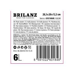 BRILANZ Košík ratan s víkem 28,5x20x12,5cm PH MINT