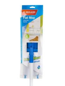 BRILANZ Mop s telesk. tyčí 39,5x9cm/68-120cm mikrovlákno MO tm.