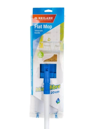 BRILANZ Mop s telesk. tyčí 39,5x9cm/68-120cm mikrovlákno MO tm.