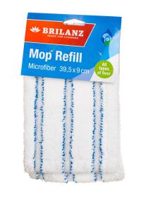 BRILANZ Náhrada k mopu 39,5x9cm mikrovlákno MO/BÍ