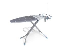 BRILANZ Prkno žehlicí PROFESSIONAL 130x48cm BA, kov STŘ,se zásuvkou+rukávník BRILANZ Prkno žehlicí PROFESSIONAL 130x48cm BA, kov STŘ,se zásuvkou+rukávník