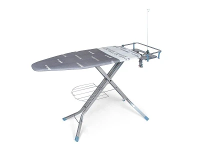 BRILANZ Prkno žehlicí PROFESSIONAL 130x48cm BA, kov STŘ,se zásuvkou+rukávník BRILANZ Prkno žehlicí PROFESSIONAL 130x48cm BA, kov STŘ,se zásuvkou+rukávník