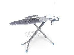 BRILANZ Prkno žehlicí PROFESSIONAL 130x48cm BA, kov STŘ,se zásuvkou+rukávník