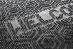 BRILANZ Rohož guma 45x75cm WELCOME, ČER