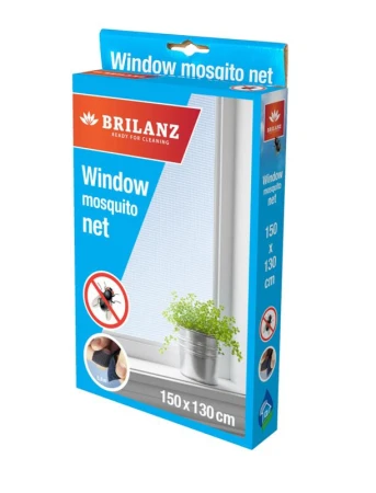 BRILANZ Síť okenní 150x130cm BÍ s páskou BRILANZ Síť okenní 150x130cm BÍ s páskou
