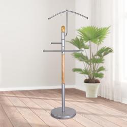 BRILANZ Sluha němý 46x27x107cm Cr/dřev.světlý