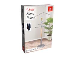 BRILANZ Sluha němý 46x27x107cm Cr/dřev.světlý