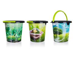 BRILANZ Vědro 5l ECO s výlevkou PH mix dekorů