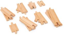 Brio DŘEVO Koleje 12ks startovací sada doplněk k vláčkodráze