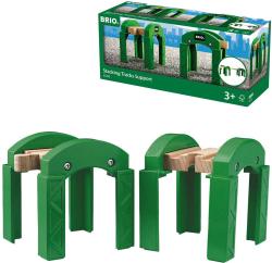 Brio DŘEVO Podpěry kolejí set 2ks doplněk k vláčkodráze (dřevěná hračka) Brio DŘEVO Podpěry kolejí set 2ks doplněk k vláčkodráze (dřevěná hračka)