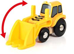 Brio DŘEVO Set čelní nakladač s nákladem doplněk k vláčkodráze