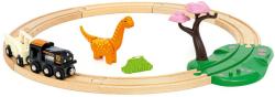 Brio DŘEVO Vláček dráha Dino kruhová set vláčkodráha s dinosaurem