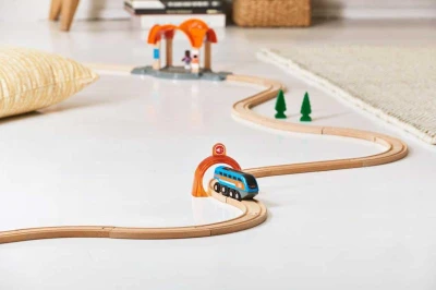 Brio Lokomotiva nahrávací Smart Tech Sound na baterie Světlo Zvuk REC