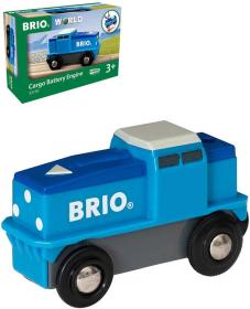 Brio Nákladní lokomotiva na baterie doplněk k vláčkodráze 33130 Brio Nákladní lokomotiva na baterie doplněk k vláčkodráze 33130