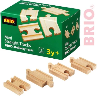 Brio OLYMPTOY Koleje mini rovne,spojky Brio OLYMPTOY Koleje mini rovne,spojky