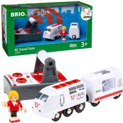 Brio RC Vláček na dálkové ovládání s figurkou na baterie Světlo Zvuk