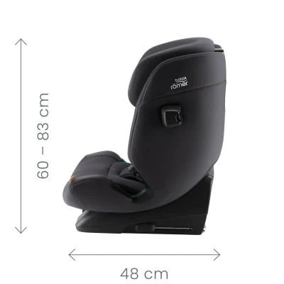 Britax Autosedačka Advansafix Pro Classic Deep Black