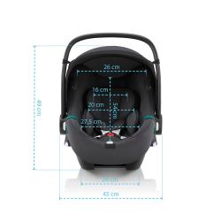 Britax Autosedačka Baby-Safe iSense Fossil Grey