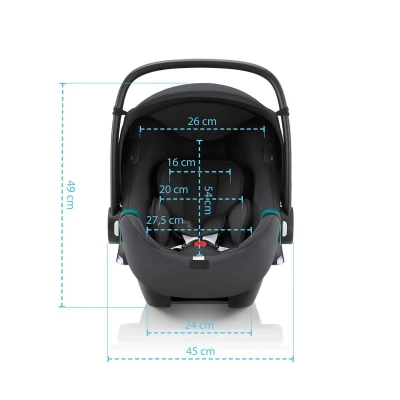 Britax Autosedačka Baby-Safe iSense Nordic Grey