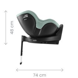 Britax Autosedačka Dualfix 5Z Classic Deep Black