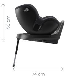 Britax Autosedačka Dualfix Plus Space Black