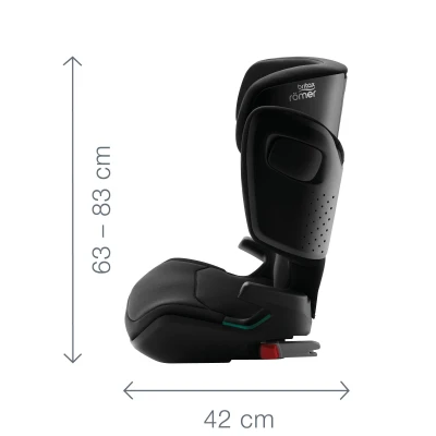 Britax Autosedačka Kidfix M i-Size Midnight Grey