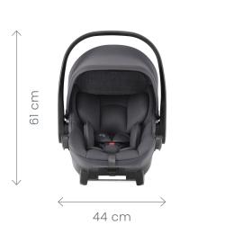 Britax Autosedačka set Baby-Safe Core + Base Frost Grey