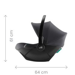 Britax Autosedačka set Baby-Safe Core + Base Midnight Grey