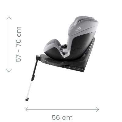Britax Autosedačka Swivel 2 Midnight Grey