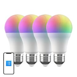 Broadlink Chytré LED žárovky Wifi LB4E27 RGB (4 kusy) Broadlink Chytré LED žárovky Wifi LB4E27 RGB (4 kusy)