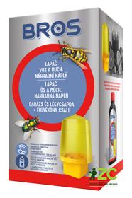 BROS Lapač vos PH + 200ml náhradní náplň BROS BROS Lapač vos PH + 200ml náhradní náplň BROS