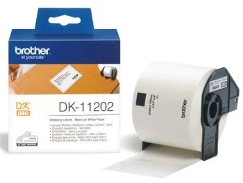 Brother - DK-11202 (papírové/poštovní štítky-300ks) 62x100mm Brother - DK-11202 (papírové/poštovní štítky-300ks) 62x100mm