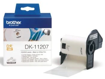 Brother - DK-11207 (papírové / CD, DVD štítek-100 ks) Brother - DK-11207 (papírové / CD, DVD štítek-100 ks)