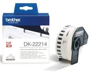 Brother - DK-22214 (papírová role 12mm x 30,48m)