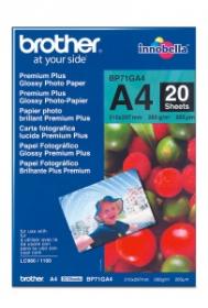 Brother fotopapír BP71GA4, 20 listů, A4, Premium Glossy, 260g Brother fotopapír BP71GA4, 20 listů, A4, Premium Glossy, 260g