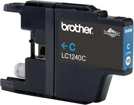 Brother LC-1240C (ink. azurový, 600 str. @ 5%)