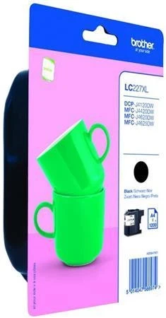 Brother LC-227XLBK (inkoust black, 1 200 str.@ 5% draft) Brother LC-227XLBK (inkoust black, 1 200 str.@ 5% draft)