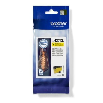 Brother LC-427XLY (inkoust yellow, 5000 str., ISO / IEC 24711) Brother LC-427XLY (inkoust yellow, 5000 str., ISO / IEC 24711)