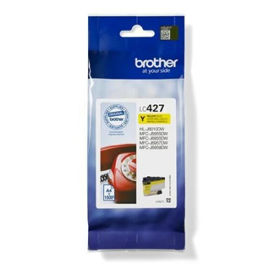 Brother LC-427Y (inkoust yellow, 1500 str., ISO / IEC 24711) Brother LC-427Y (inkoust yellow, 1500 str., ISO / IEC 24711)