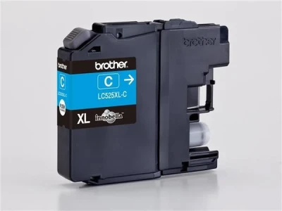Brother LC-525XLC (inkoust cyan, 1 300 str.@ 5% draft)
