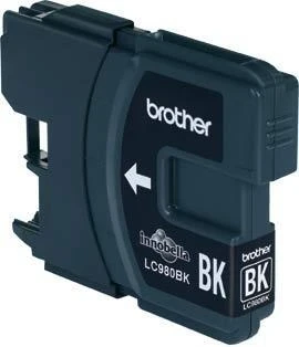 Brother LC-980BK (inkoust černý, 300 str.@ 5%, draft)