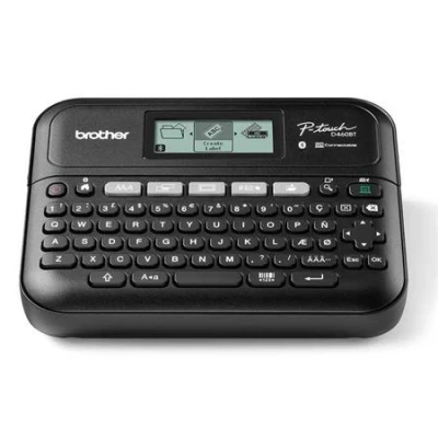 Brother PT-D460BTVP tiskárna samolepících štítků s kufříkem a 18mm páska - černá/bílá, Bluetooth Brother PT-D460BTVP tiskárna samolepících štítků s kufříkem a 18mm páska - černá/bílá, Bluetooth