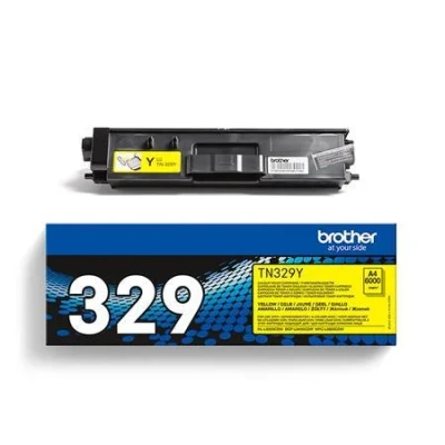 Brother - TN-329Y, toner yellow, 6 000 str. Brother - TN-329Y, toner yellow, 6 000 str.