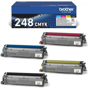 Brother - TN248VAL, toner sada CMYK (4x1000 stran) Brother - TN248VAL, toner sada CMYK (4x1000 stran)