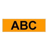 Brother - TZe-B31, signální oranžová / černá - 1ks Brother - TZe-B31, signální oranžová / černá - 1ks