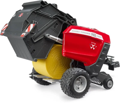 Bruder 02039 Balíkovač lis na kulaté balíky Massey Ferguson RB 4180V