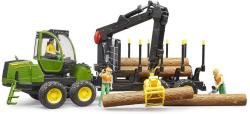 Bruder 02133 Bworld Přepravník na dřevo JOHN DEERE 1210E