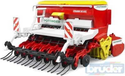 Bruder 02347 Stroj secí na pole 1:16 Pottinger Vitasem 302ADD Bruder 02347 Stroj secí na pole 1:16 Pottinger Vitasem 302ADD